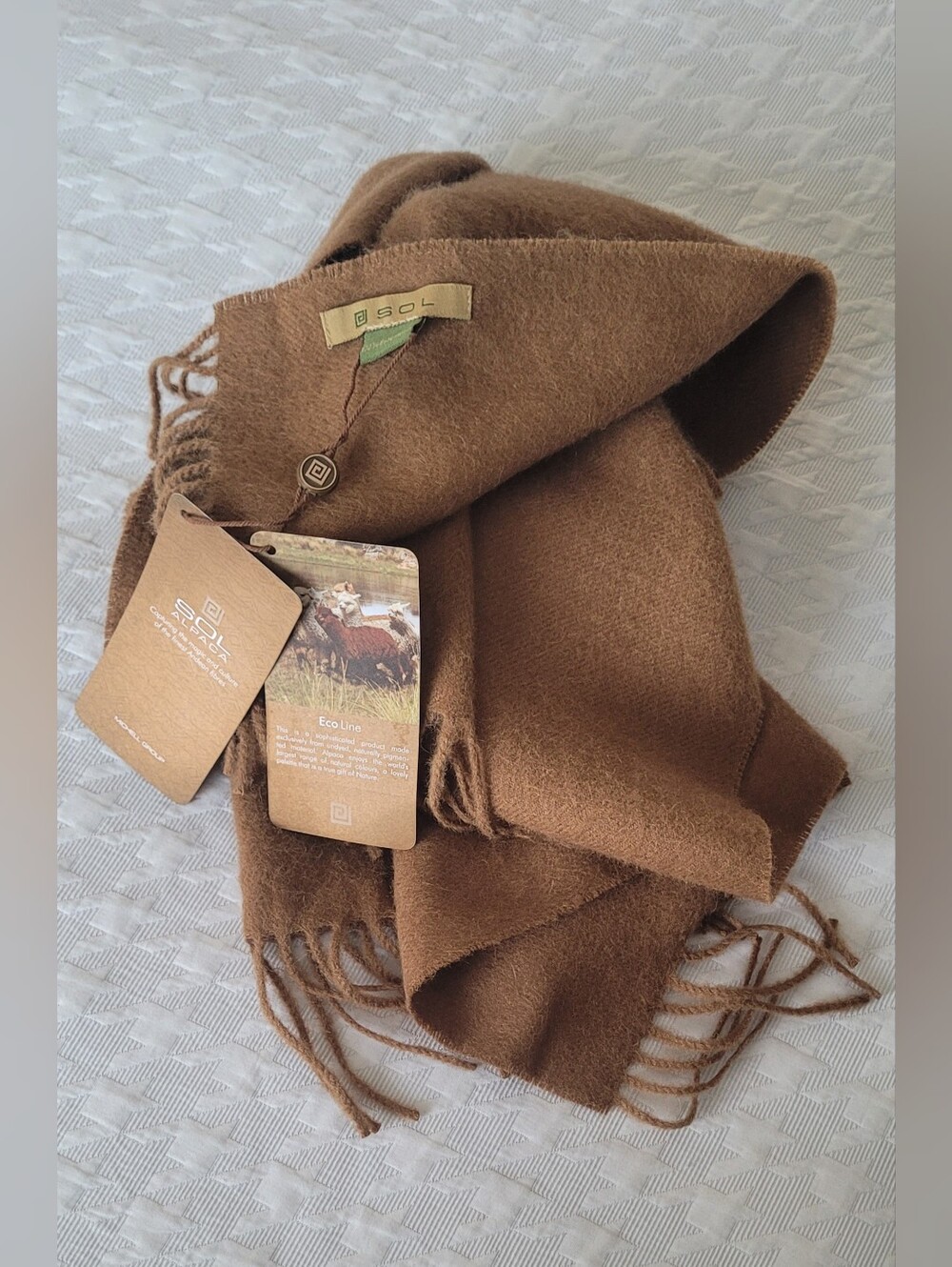 Sol Alpaca 100% Scarf